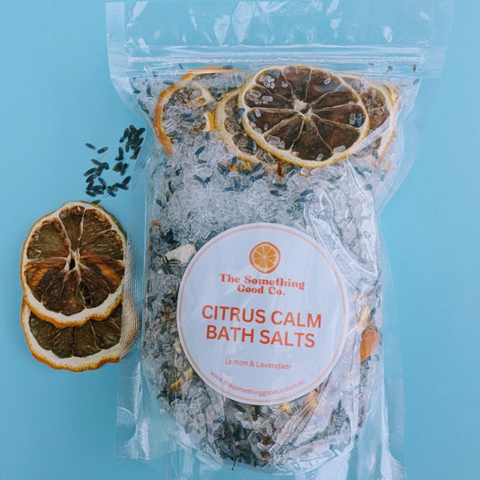 Citrus Calm Bath Salts – Lemon & Lavender