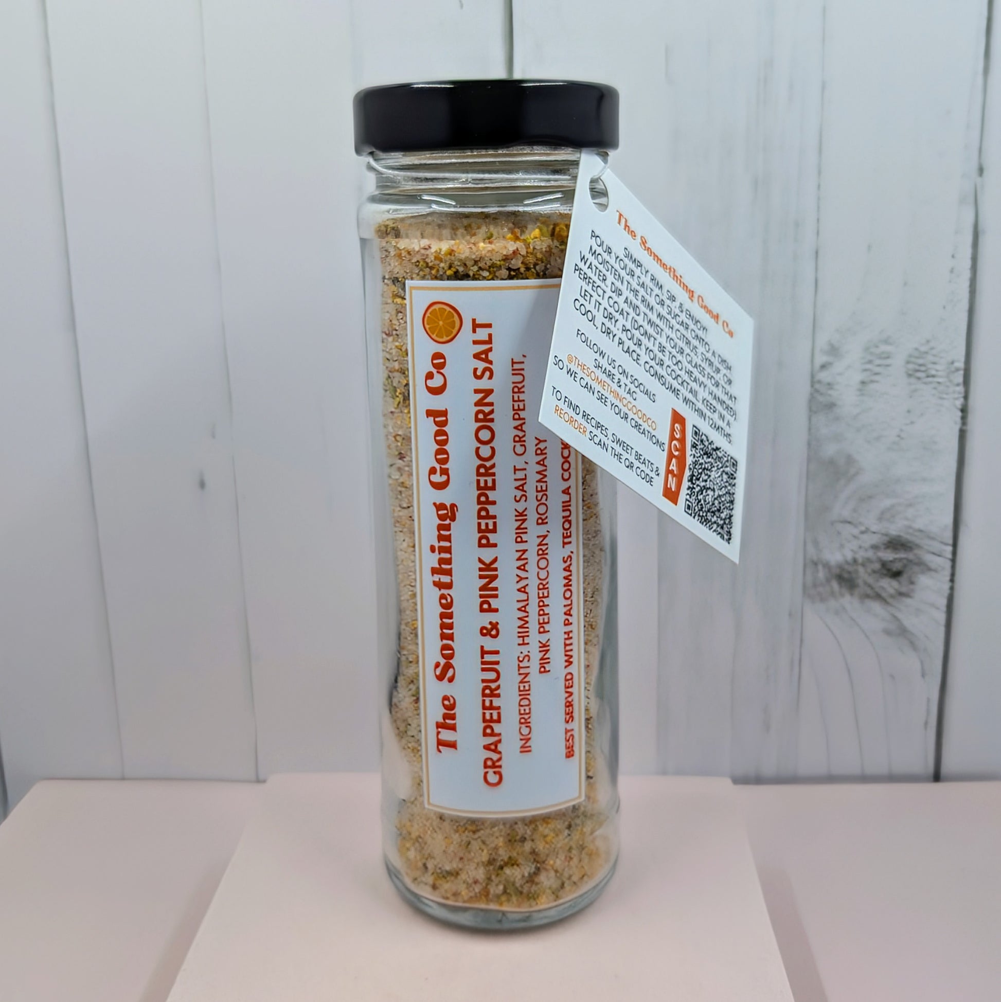 Grapefruit & Pink Peppercorn Salt