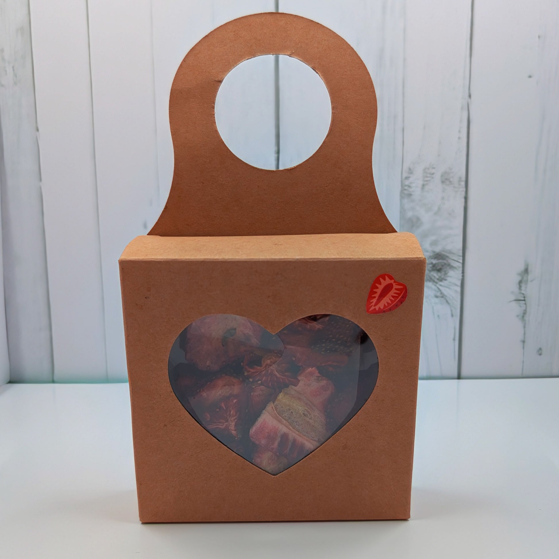 Dehydrated Strawberry Bottle Hangers