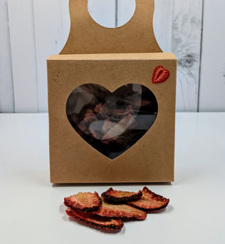 Dehydrated Strawberry Bottle Hangers