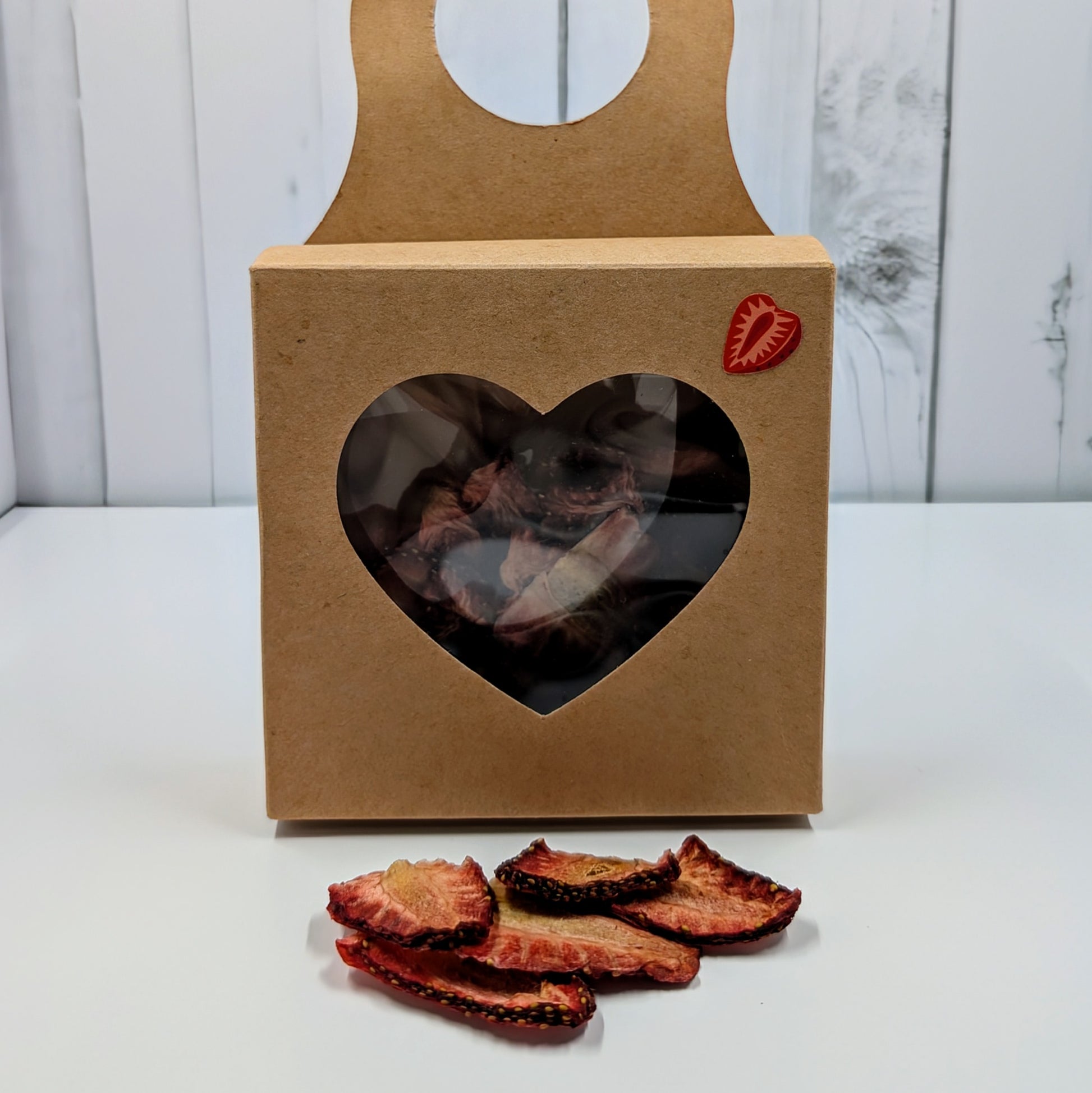 Dehydrated Strawberry Bottle Hangers